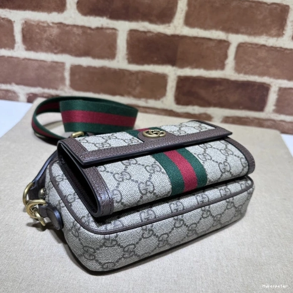 Hyper Peter mini bag-20*12.5*9CM Gucci Ophidia 0729